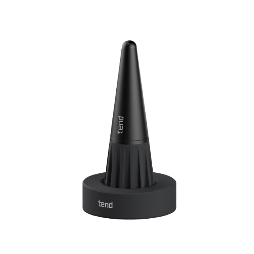 Dispositivo Tend em seu suporte de mesa